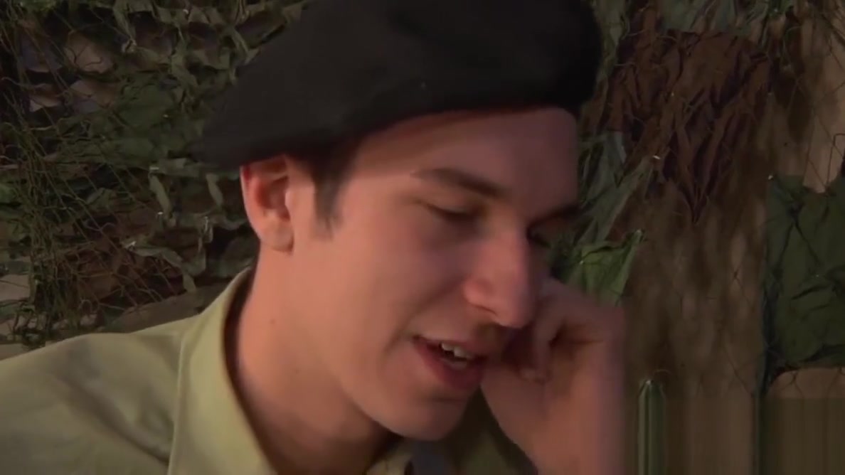 Army dude ass fucks a twink and makes him spray big load