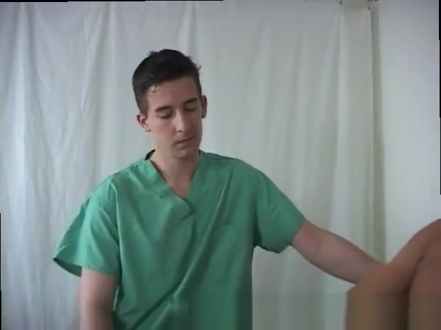 Doctor know how man was gay from hole of their ass and doctor strokes my