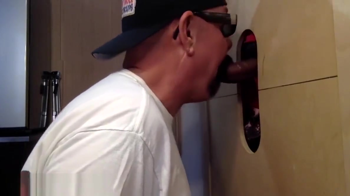 Horny Black Cock At The Gloryhole