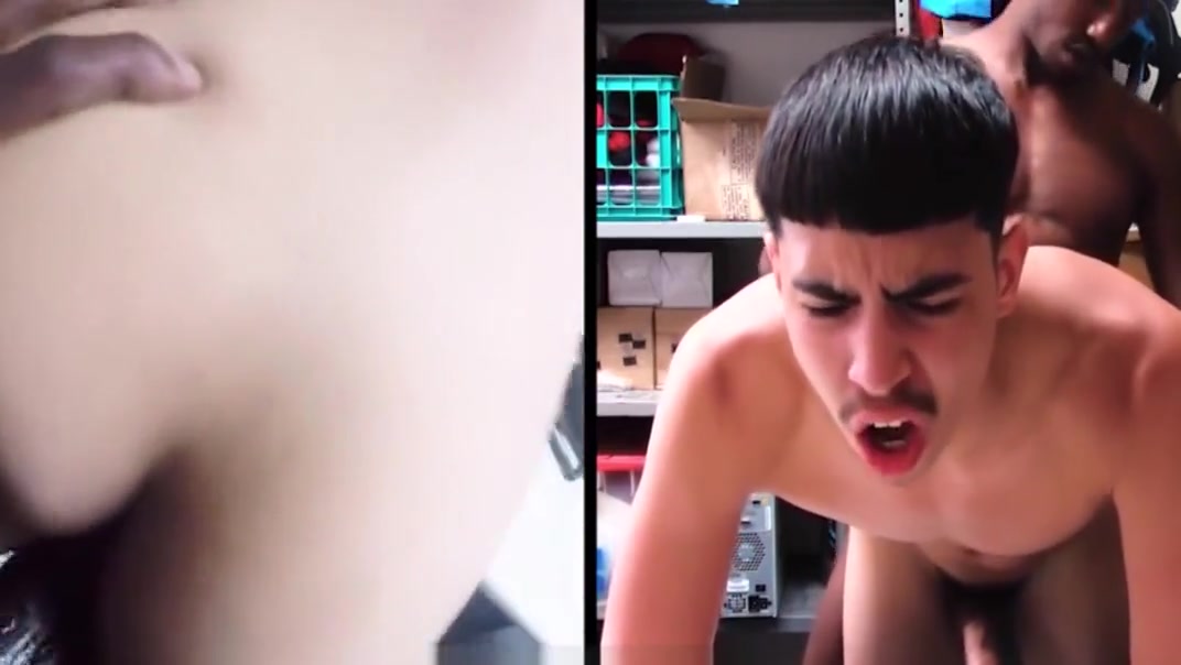 Straight Latino Twink Shoplifter Sex With Black Officer