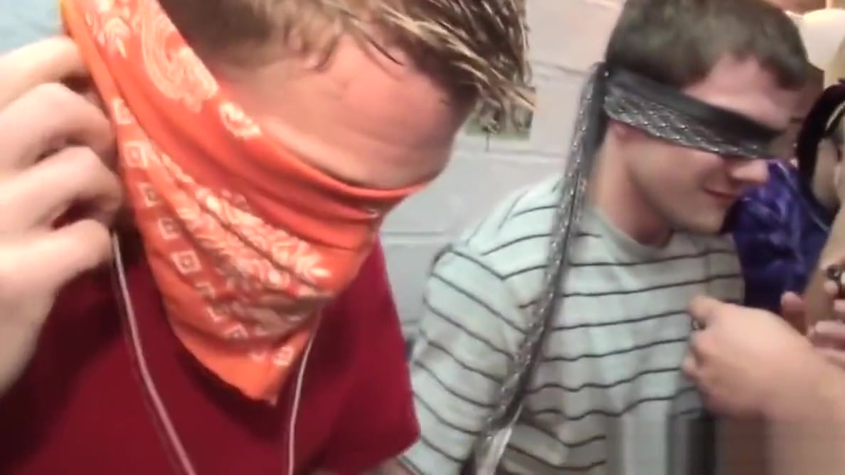Hazed amateurs sucking cock at gloryhole