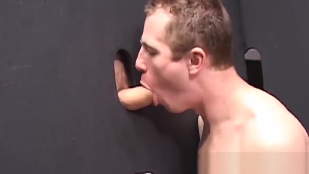 Deviant youngster fucked and fed cum after glory hole blow