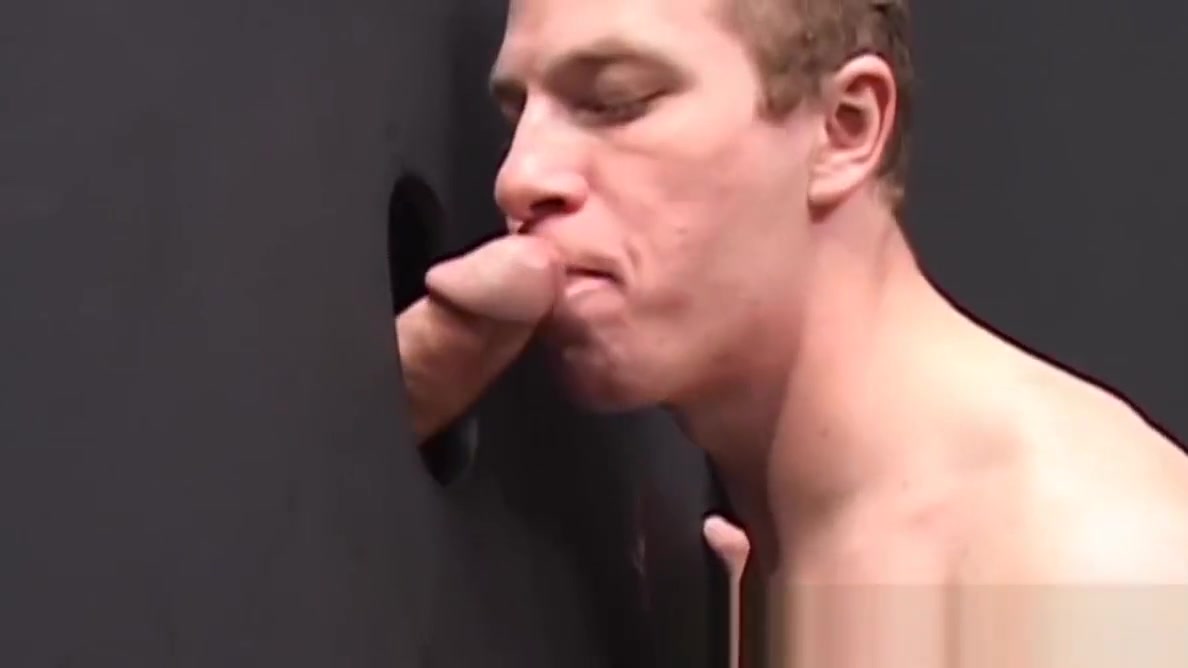 Deviant youngster fucked and fed cum after glory hole blow