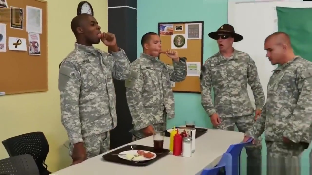 Gay porn army teen 18+ Yes Drill Sergeant!