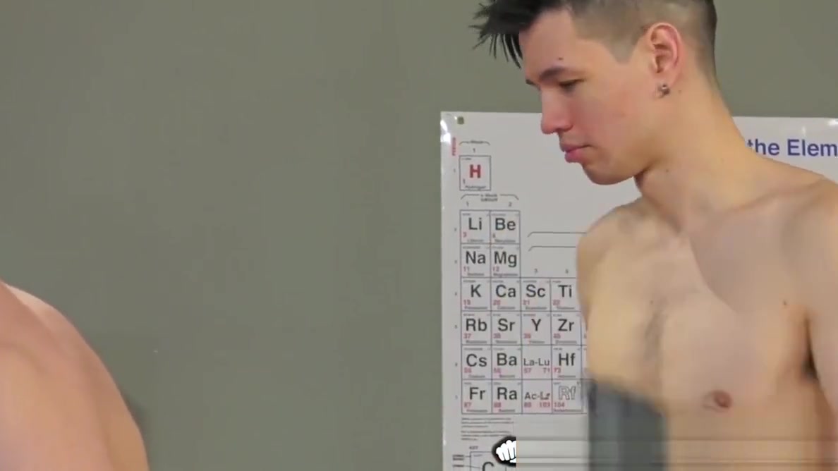 Asian Boy & College teen 18+ Try Fisting After Class