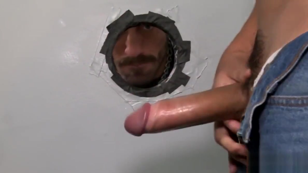 Gay gloryhole fuck