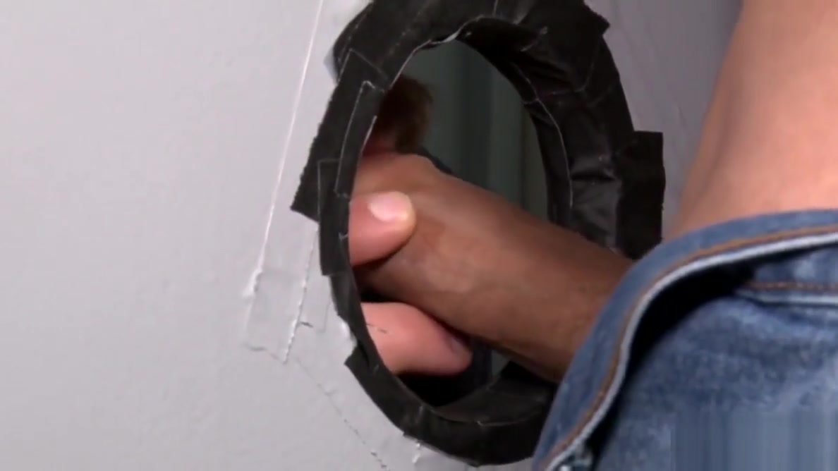 Gay gloryhole fuck