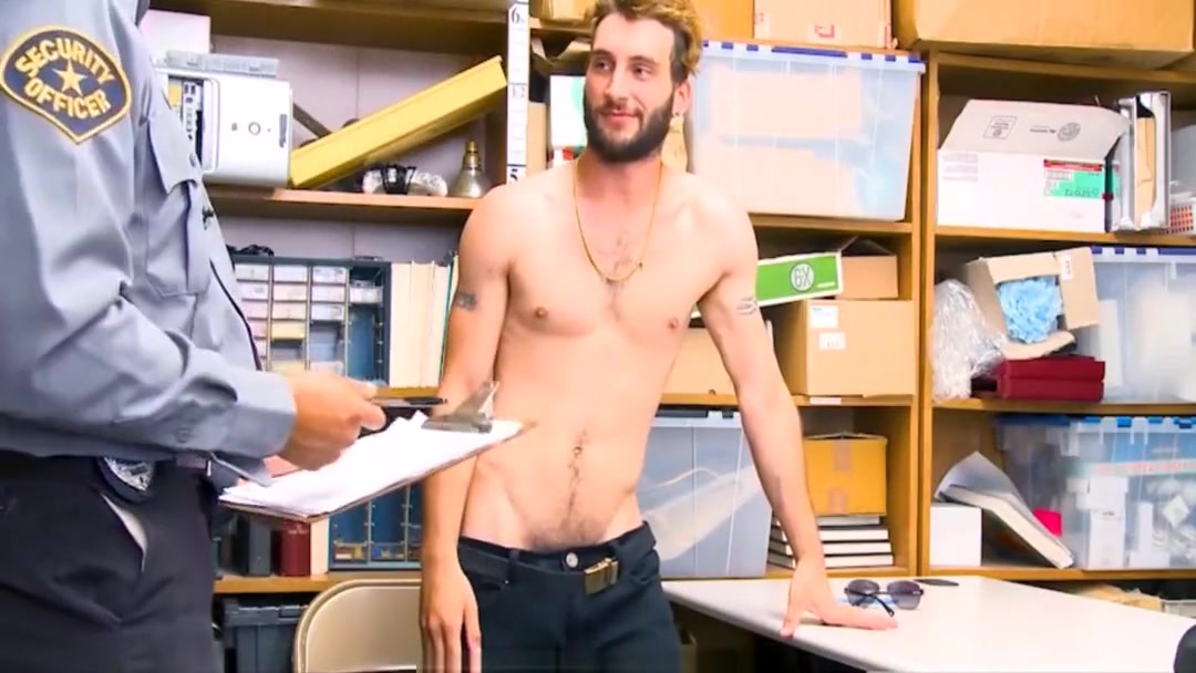 Straight Bad Boy Shoplifter Fucked By Gay Black Officer