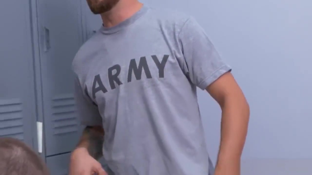 Military guys caught having gay sex feet pics Extra Training for the
