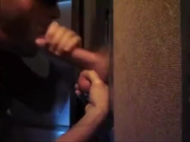 Gloryhole sucking