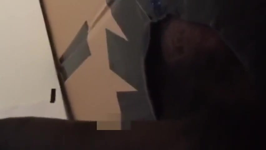 Huge BBC Busts A Nut At Philly Glory Hole