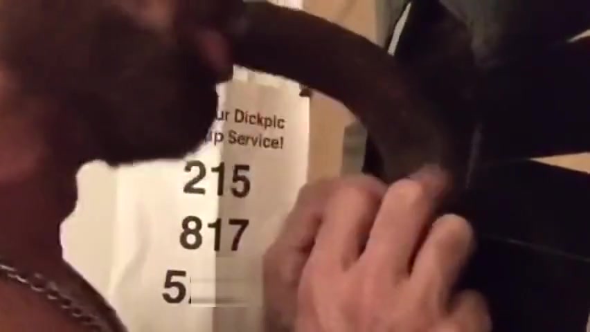 Long Black Dick Deep-Throated Philadelphia Gloryhole