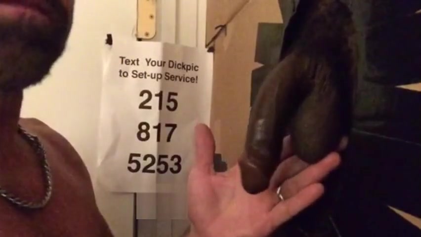 Long Black Dick Deep-Throated Philadelphia Gloryhole