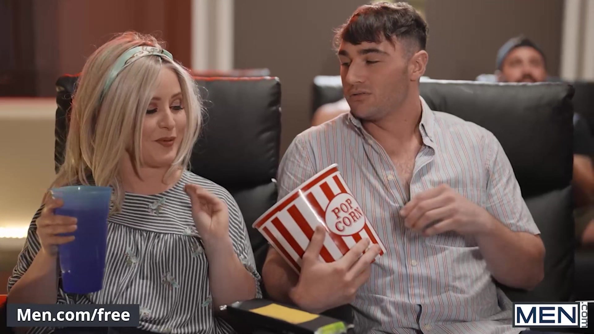 Men.com - Buttering His Popcorn