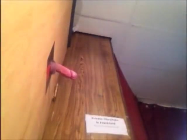 First Gloryhole Cocksucking of 2019