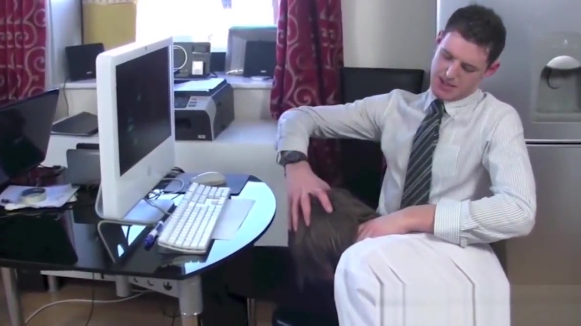 Horny coworkers suck dick and anally fuck in the office