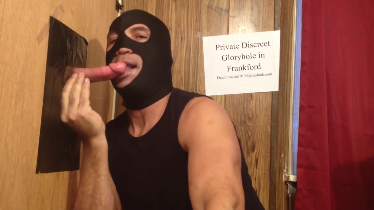 and a Big Cock Squirting at the Gloryhole