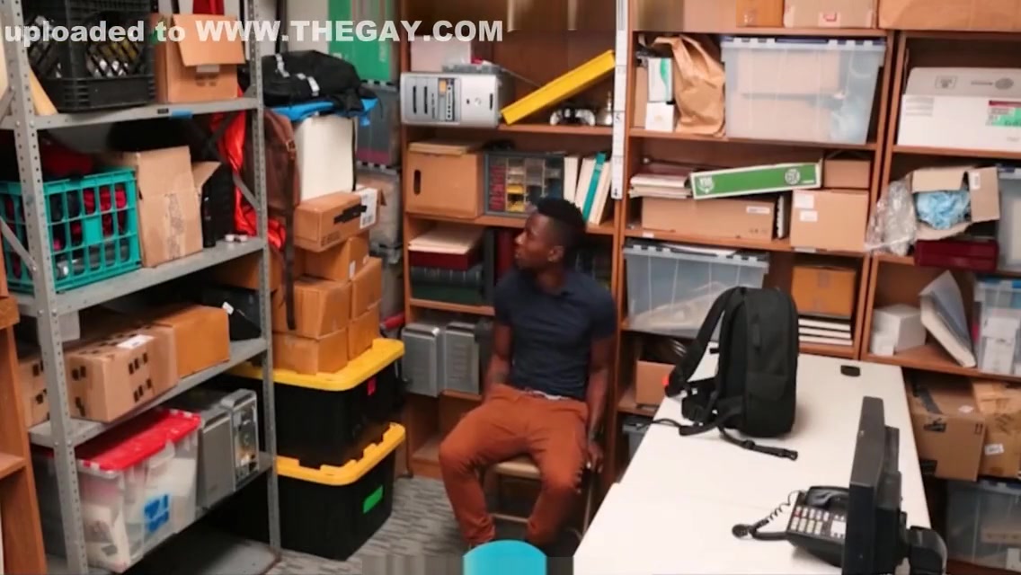 Straight Black Shoplifter Sex With Black Gay Officer