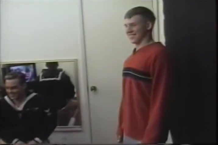 two straight military lads rub one 90's