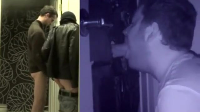 Glory Hole Threesome