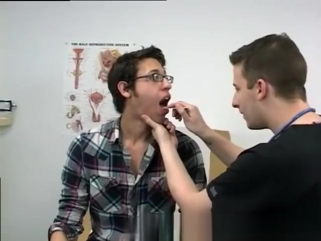 Doctors taking college guys temperatures videos gay He has a cute toned