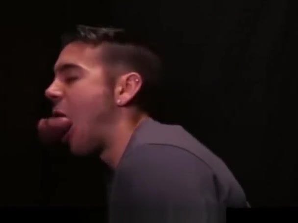 FamilyCock Step son sucks Step dad at glory hole