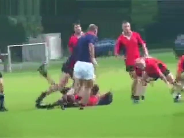 rugby shower