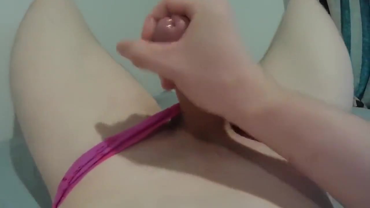 POV Masturbation in pink panties