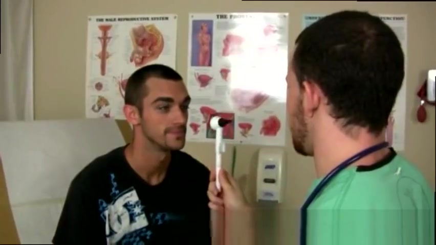 Jock physicals by gay male doctors and medical fetish fucking porn videos