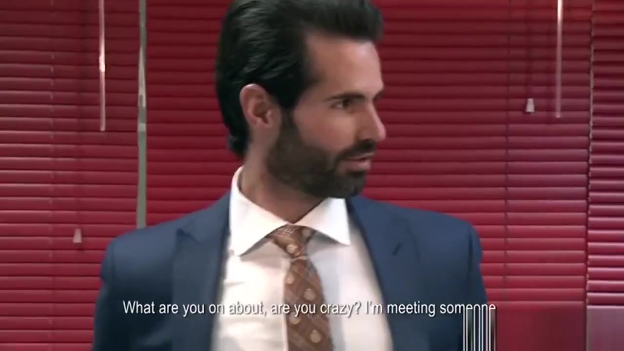 Muscle threesome with facial in office