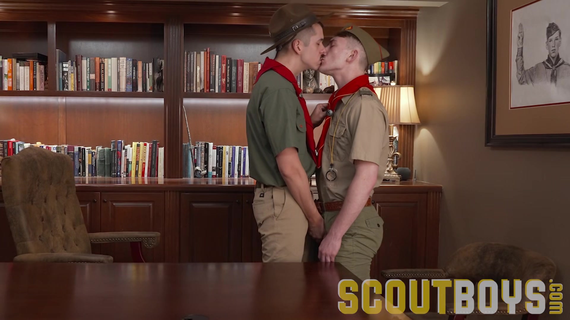 Hung ruthless Scoutmaster seduces and raw fucks Boy Scout