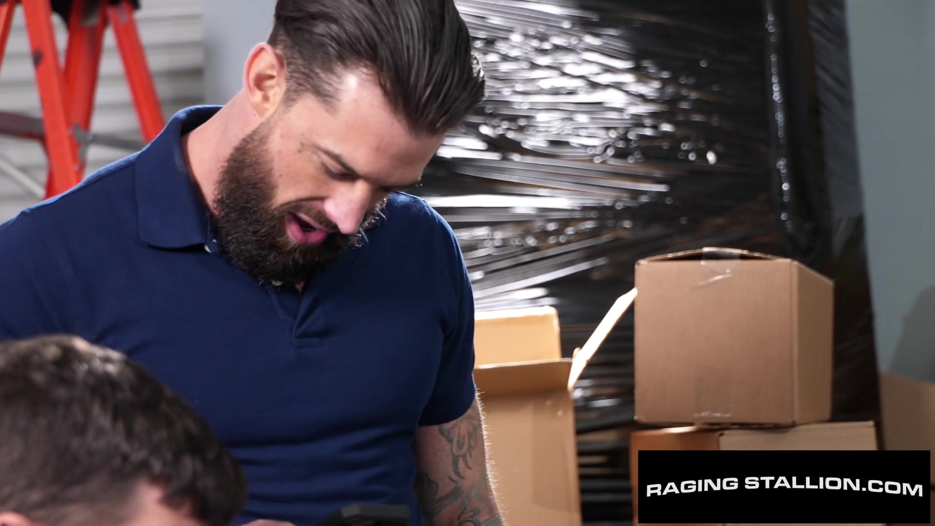 RagingStallion - Hunk Co-Worked Caught n' Fucked By Hairy Jock
