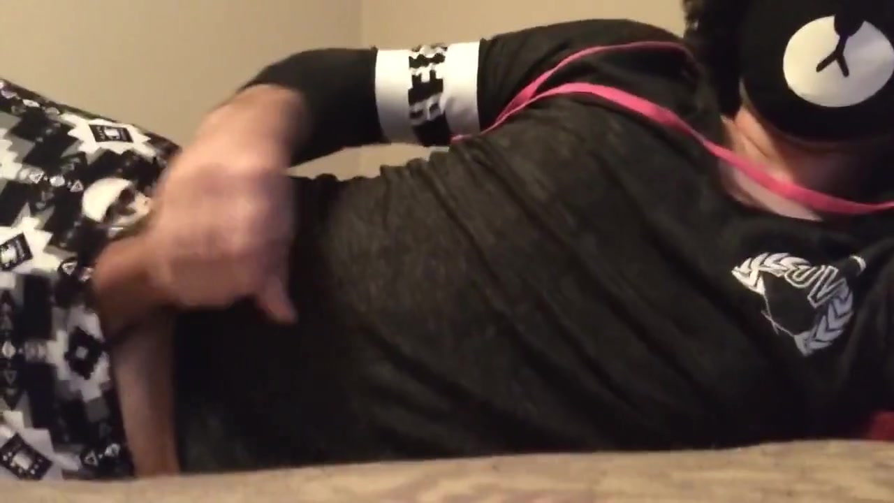 Trap Lays in Bed and Jerks Off With You(POV...Sort of)
