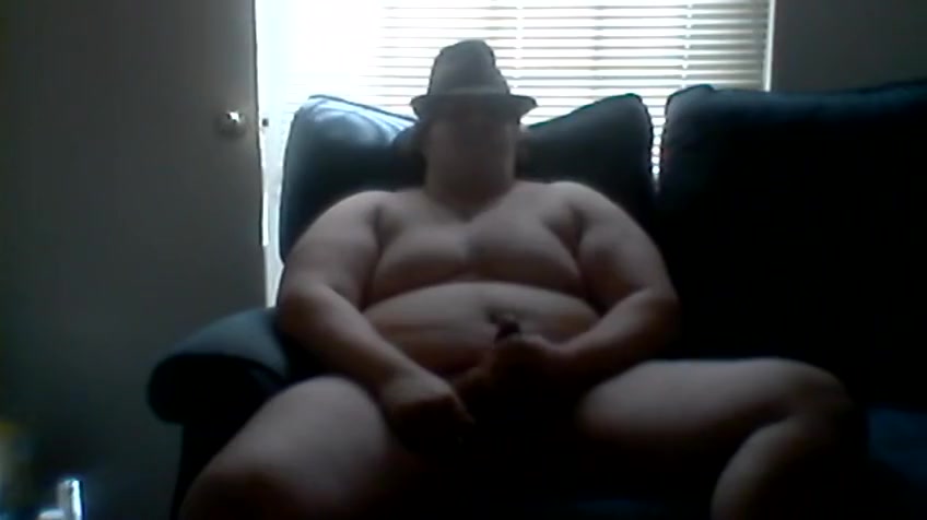Giant German Chub Massages His Meat