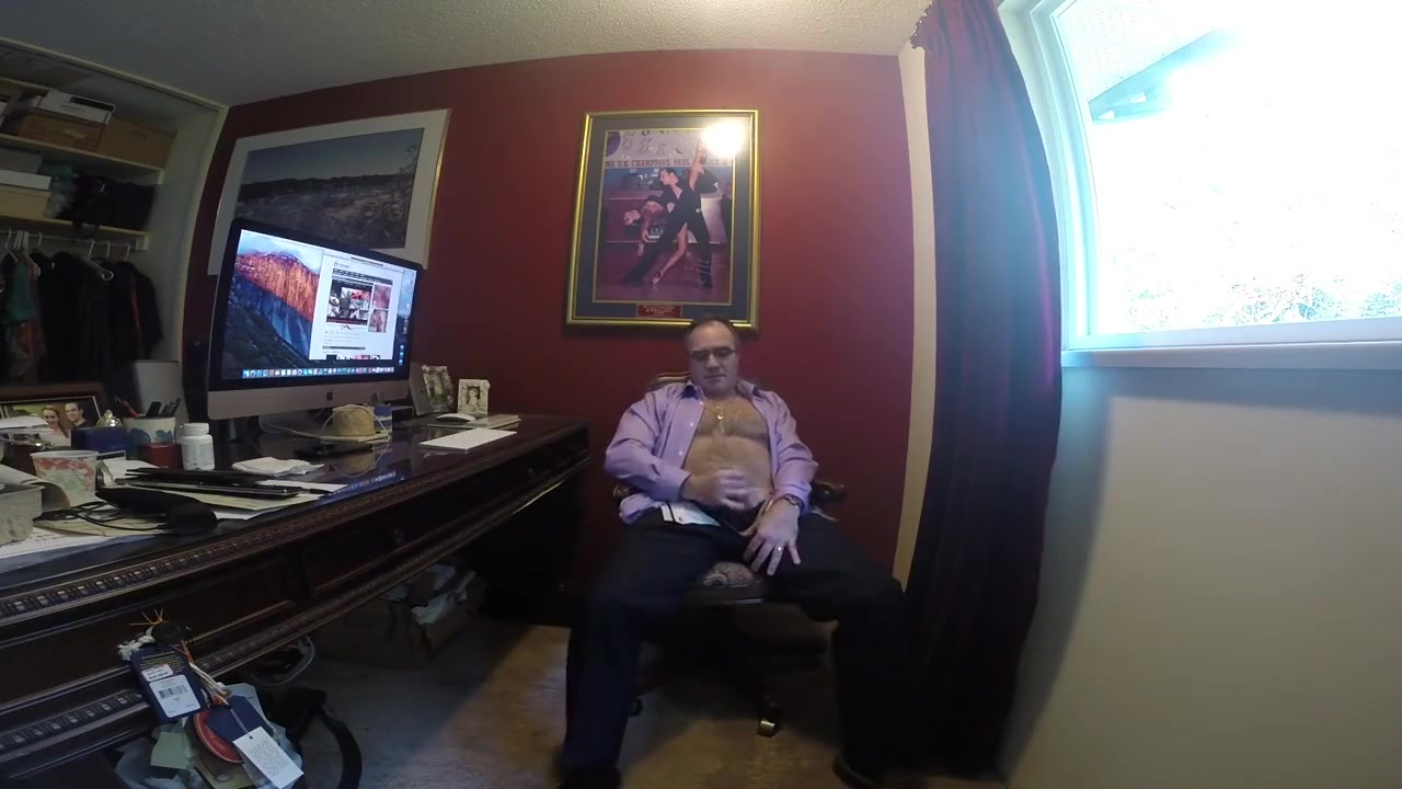 Step daddy jerk in office