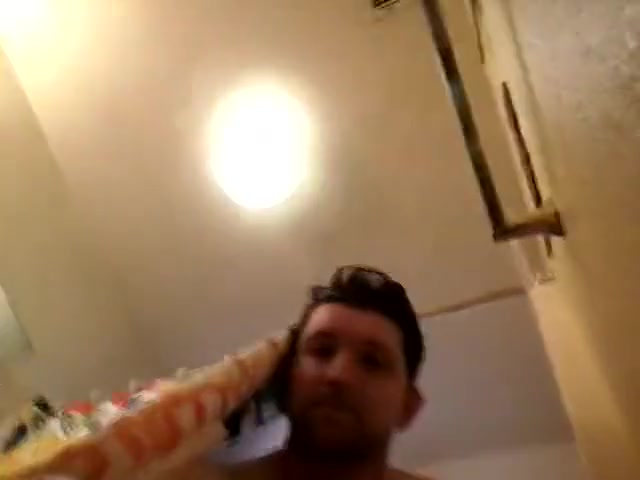 Jerking off in the shower