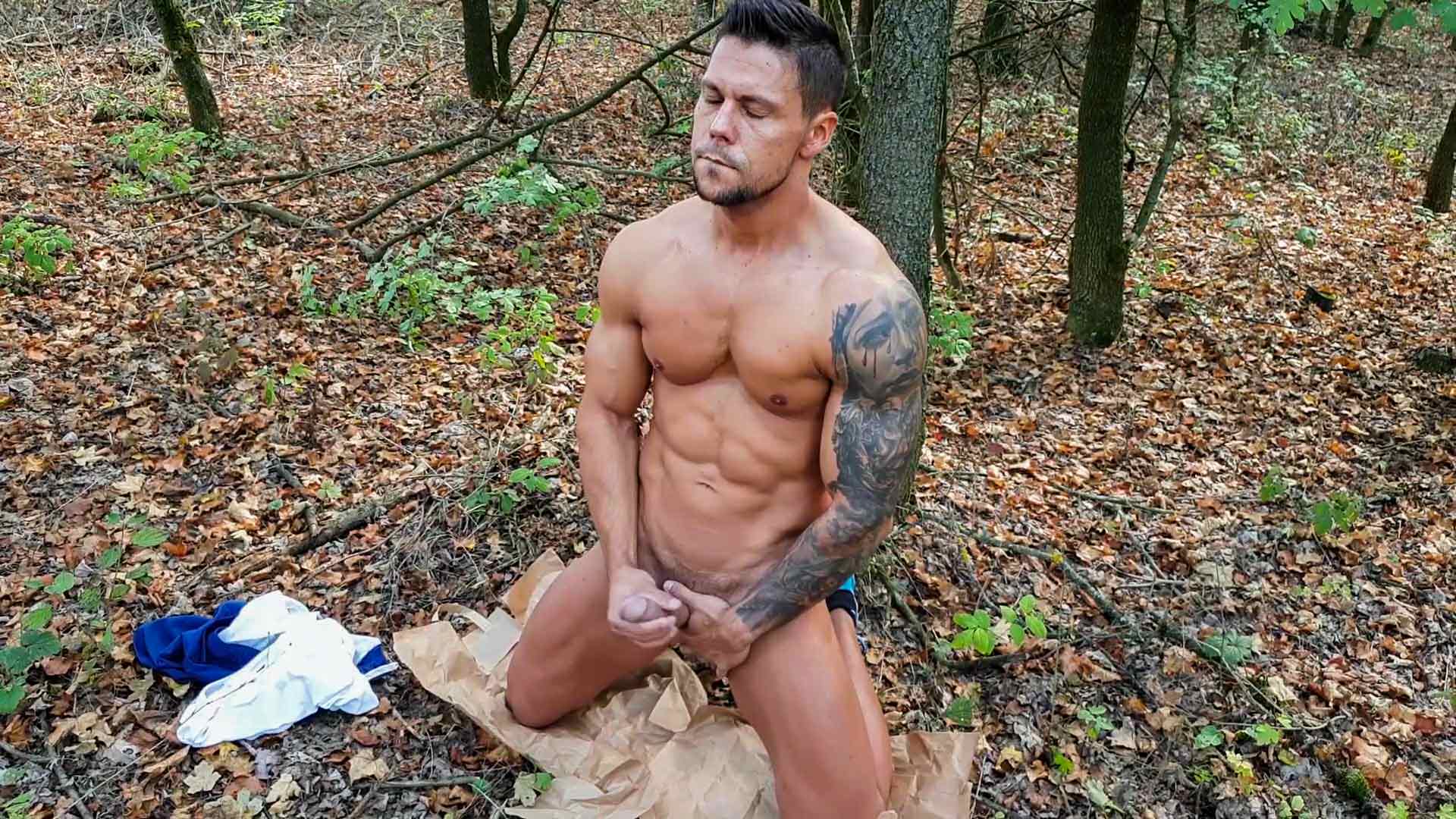 Angelo Godshack in Angelo In The Woods - Raw