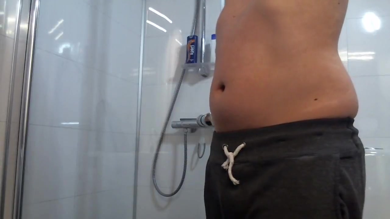 Anal and mastubrating in hot shower