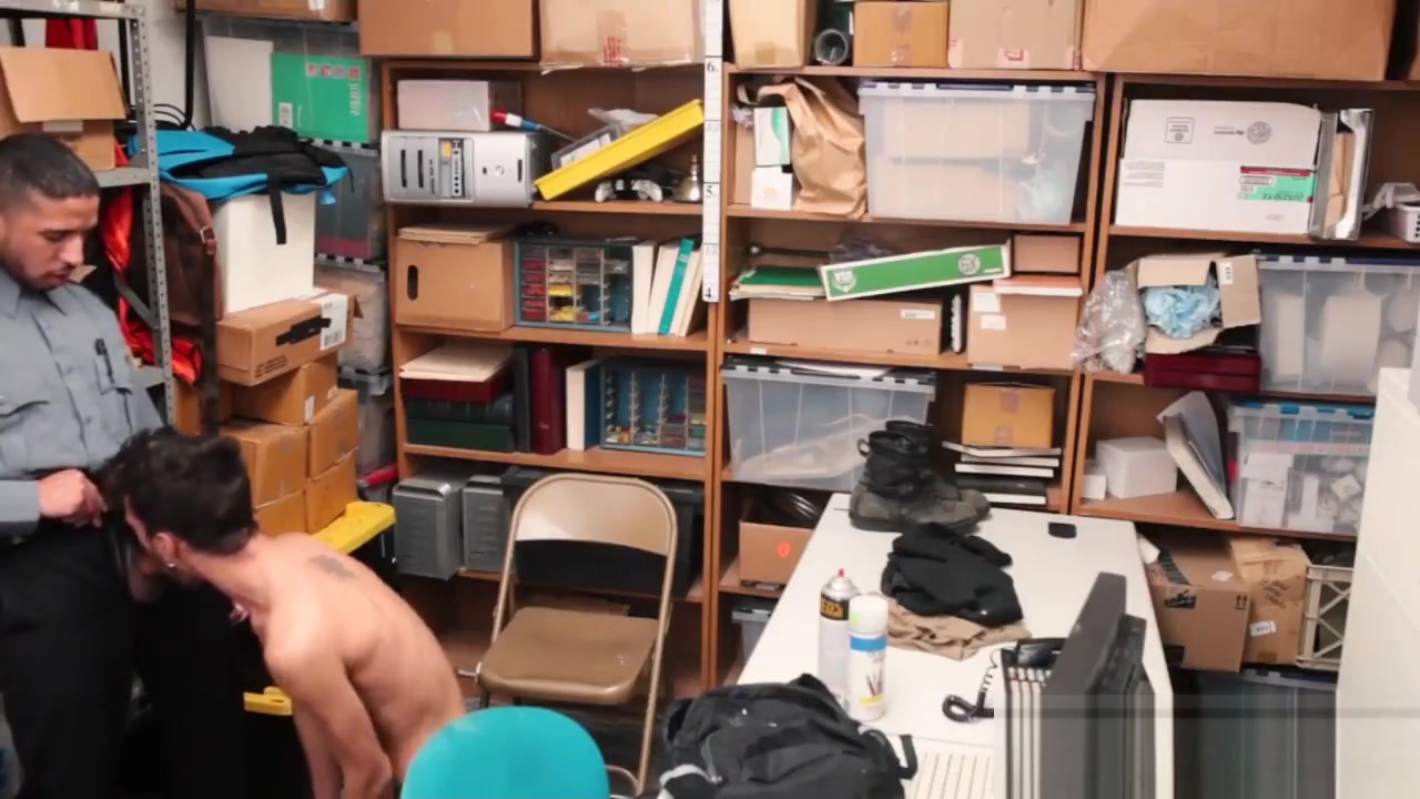 Massive men on smaller in gay sex While in custody, the officer was able