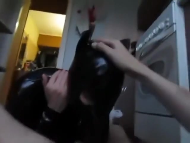 Russian Dog sucking my russian cock. POV