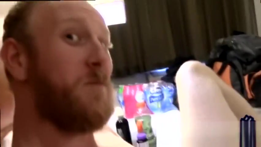 Gay men getting hardcore anal fisting hanging out in a hotel apartment