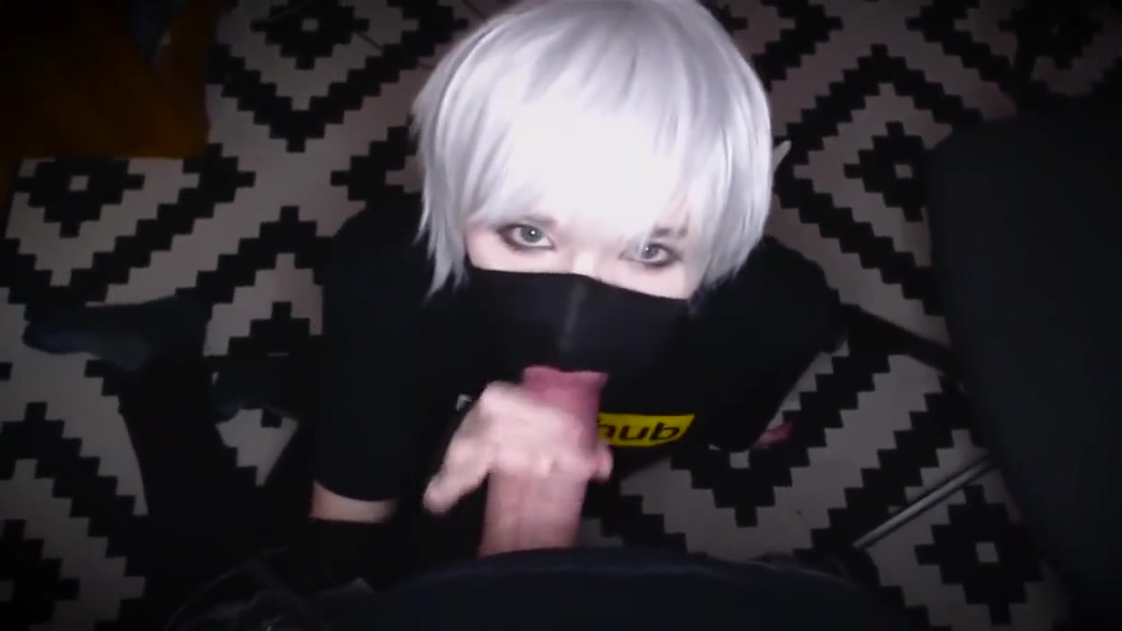 pretty femboy slut blowjob and facial POV