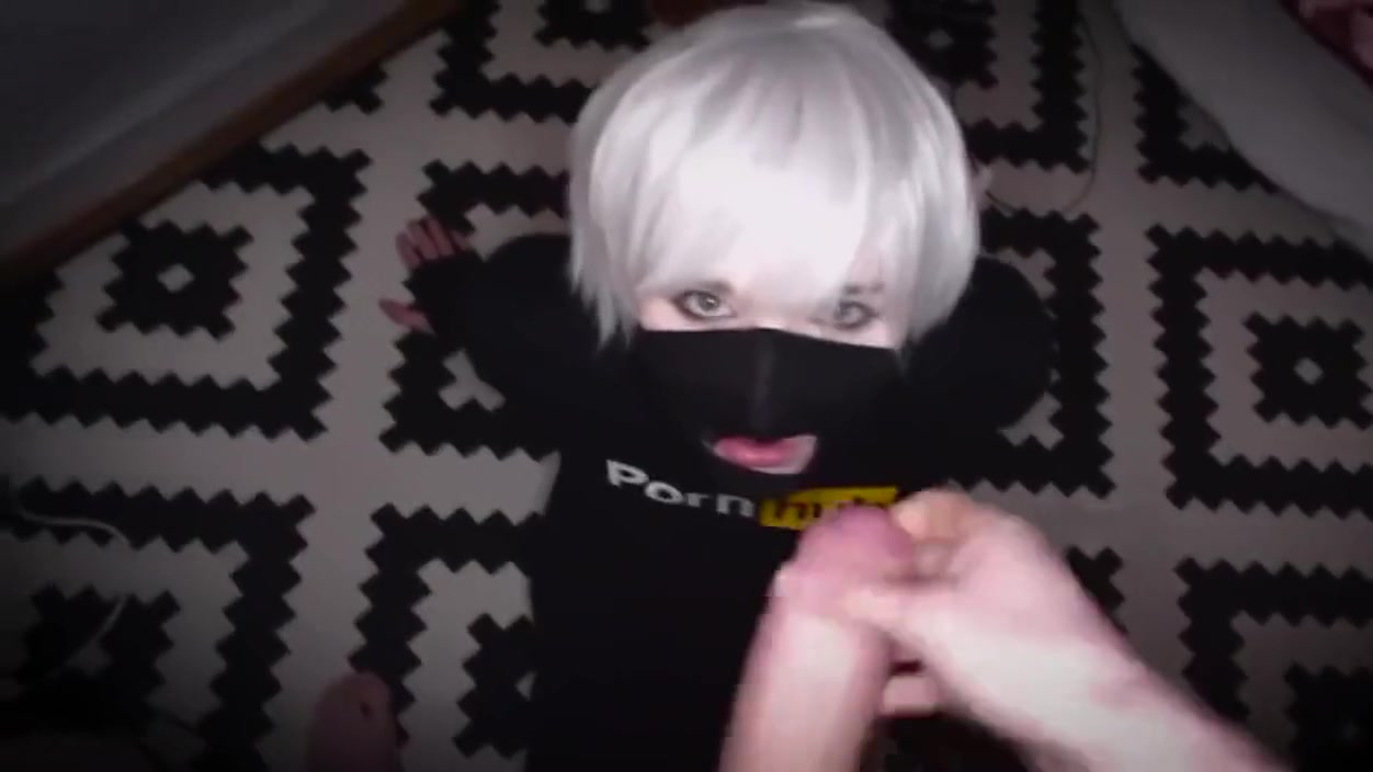pretty femboy slut blowjob and facial POV