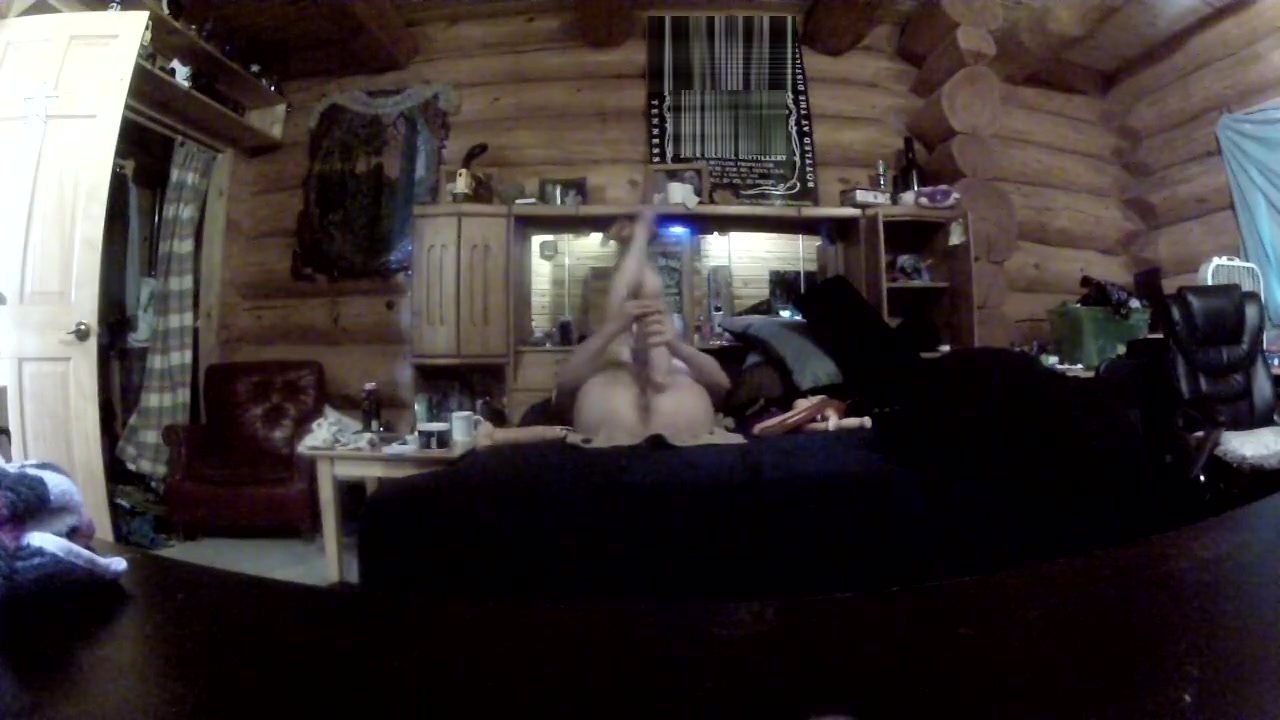 Solo ass play and self fisting