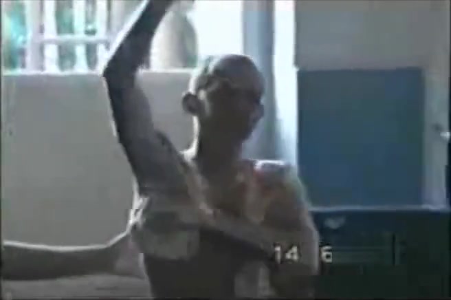 Russian army morning shower