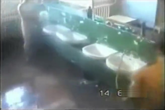 Russian army morning shower