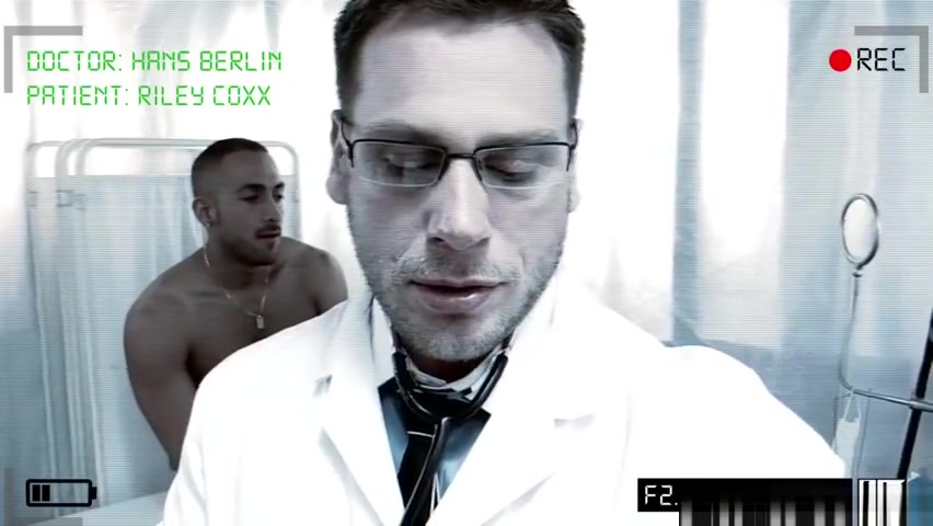 Hunky doctor rimming and blowing patient