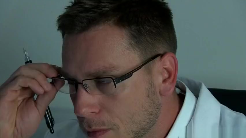 Hunky doctor rimming and blowing patient