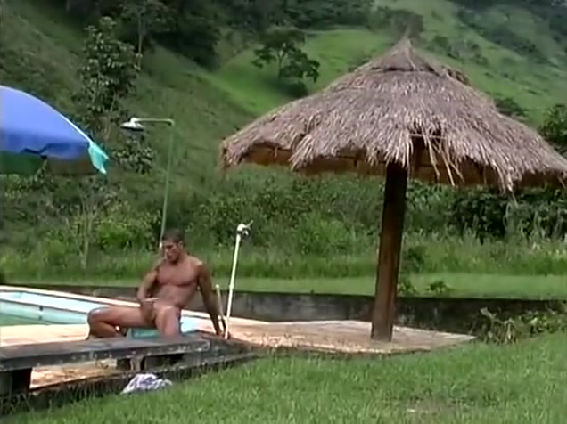 BLACK MAN HANDJOB IN THE SHOWER