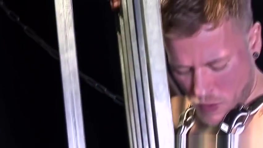 Barebacked submissive twink gets cumshowered